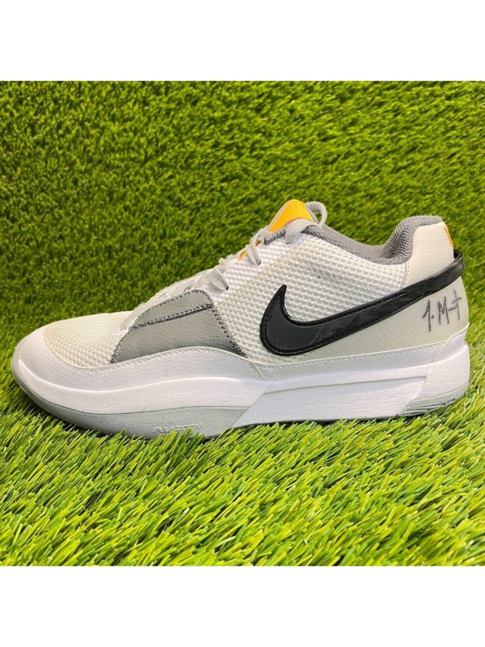 Nike Ja 1 Mens Size 7.5 Smoke Gray Athletic Running Basketball Shoes Sneakers